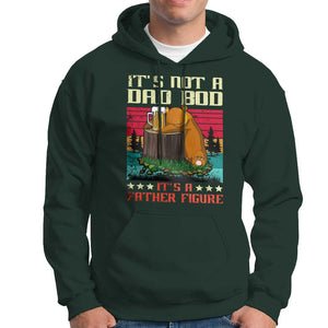 Bear Beer Lover Hoodie Beear It's Not A Dad Bod It's Father Figure TS09 Dark Forest Green Print Your Wear