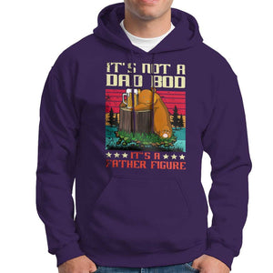 Bear Beer Lover Hoodie Beear It's Not A Dad Bod It's Father Figure TS09 Purple Print Your Wear