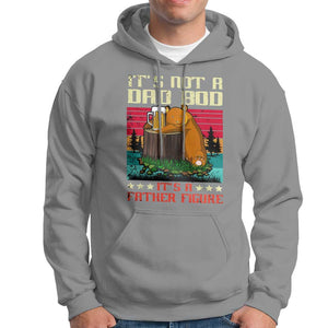 Bear Beer Lover Hoodie Beear It's Not A Dad Bod It's Father Figure TS09 Sport Gray Print Your Wear