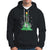 Rockin' Christmas Tree For Guitarist Music Lover Hoodie TS09 Black Printyourwear