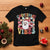 Vintage Groovy Santa Christmas Vibe Funny Retro T Shirt TS09 Black Printyourwear