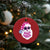 Funny Pink Disco Santa Retro Groovy Christmas Ornament TS09 Print Your Wear