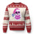 Funny Pink Disco Santa Retro Groovy Ugly Christmas Sweater TS09 Red Print Your Wear