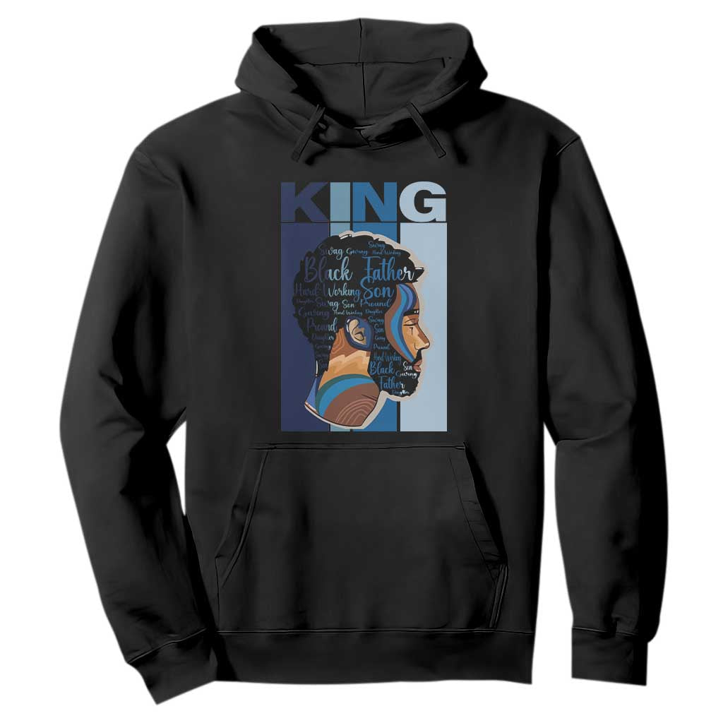 Black History King Father Melanin African American Dad Hoodie TS09