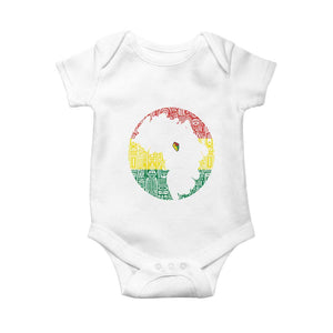 Black Pride Baby Onesie One Month Can't Hold Our History TS09 White Print Your Wear