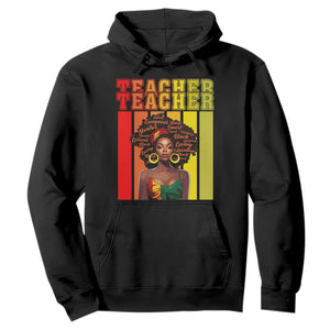 Black History Month Hoodie Teacher Women African Americans School Educate TS09 Black Printyourwear