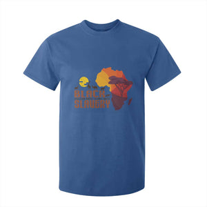 Black Pride T Shirt For Kid Black History Didn't Start With Slavery African TS09 Royal Blue Print Your Wear