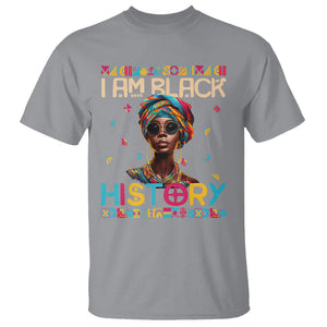 I Am Black History African American Women Pretty T Shirt TS09 Sport Gray Printyourwear