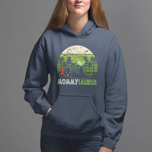 Mother's Day Hoodie Mommysaurus Mommy Dinosaur TS09 Navy Printyourwear