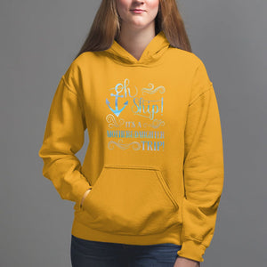 Mother's Day Hoodie Oh Ship It's A Mother Daughter Trip Cruise TS09 Gold Printyourwear