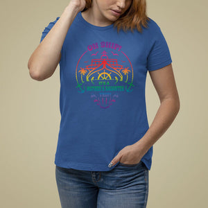 Mother's Day T Shirt For Women Oh Ship It's A Mother Daughter Trip Cruise TS09 Royal Blue Printyourwear