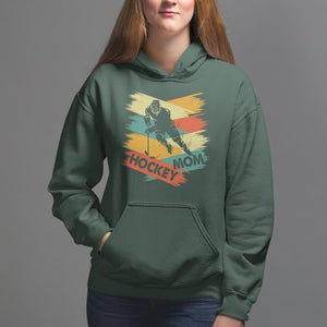 Hockey Mom Hoodie Mother's Day Mama Of Hockey Player TS09 Dark Forest Green Printyourwear