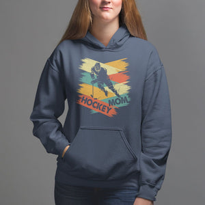 Hockey Mom Hoodie Mother's Day Mama Of Hockey Player TS09 Navy Printyourwear