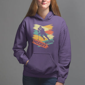 Hockey Mom Hoodie Mother's Day Mama Of Hockey Player TS09 Purple Printyourwear