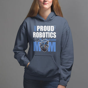 Proud Robotics Mom Robot Lover Mother's Day Hoodie TS09 Navy Printyourwear