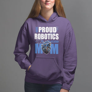 Proud Robotics Mom Robot Lover Mother's Day Hoodie TS09 Purple Printyourwear