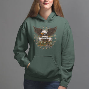 Mother's Day Hoodie Proud JROTC Mom Mother Of Cadets TS09 Dark Forest Green Printyourwear