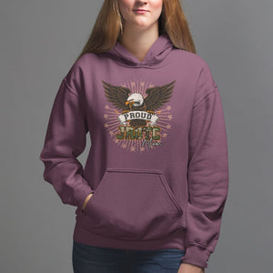 Mother's Day Hoodie Proud JROTC Mom Mother Of Cadets TS09 Maroon Printyourwear