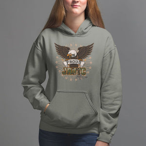 Mother's Day Hoodie Proud JROTC Mom Mother Of Cadets TS09 Military Green Printyourwear