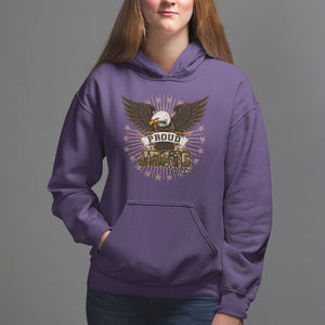 Mother's Day Hoodie Proud JROTC Mom Mother Of Cadets TS09 Purple Printyourwear