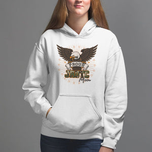 Mother's Day Hoodie Proud JROTC Mom Mother Of Cadets TS09 White Printyourwear