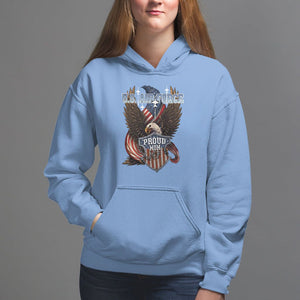 Mother's Day Hoodie Proud Mom U.S. Air Force Army TS09 Carolina Blue Printyourwear