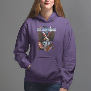 Mother's Day Hoodie Proud Mom U.S. Air Force Army TS09 Purple Printyourwear