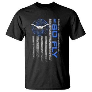 So Fly USA Swimming Team Sports Athlete Aquatic T Shirt TS09 Black Print Your Wear