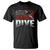 Scuba Diving T Shirt Diver Ocean American Flag TS09 Black Print Your Wear