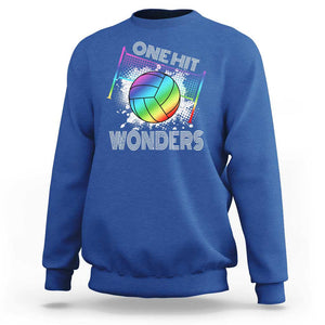 Volleyball One Hit Wonders Sweatshirt TS09 Royal Blue Print Your Wear