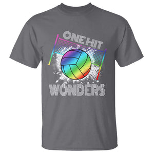 Volleyball One Hit Wonders T Shirt TS09 Charcoal Print Your Wear