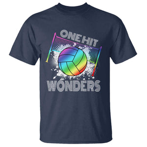 Volleyball One Hit Wonders T Shirt TS09 Navy Print Your Wear