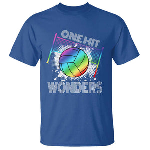 Volleyball One Hit Wonders T Shirt TS09 Royal Blue Print Your Wear