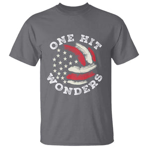 US Volleyball T Shirt One Hit Wonders American Flag Sport Lover TS09 Charcoal Print Your Wear