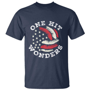 US Volleyball T Shirt One Hit Wonders American Flag Sport Lover TS09 Navy Print Your Wear