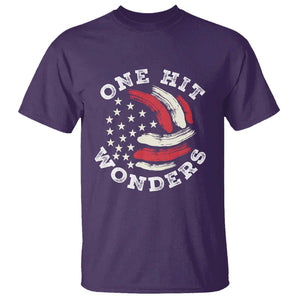 US Volleyball T Shirt One Hit Wonders American Flag Sport Lover TS09 Purple Print Your Wear