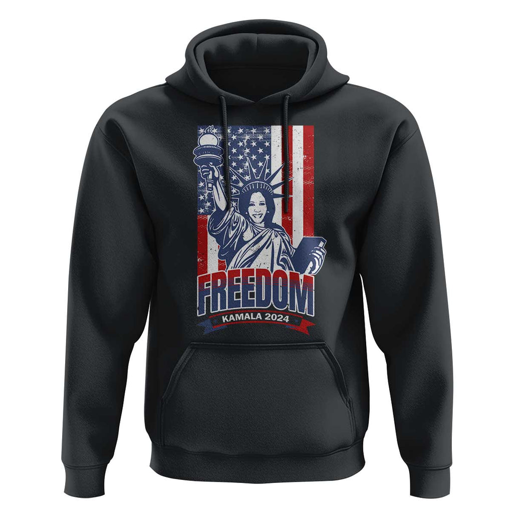 Freedom Kamala 2024 Hoodie Liberty US President Harris For The People TS09 Black Print Your Wear