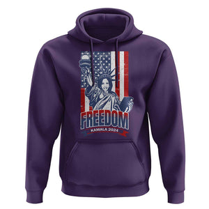 Freedom Kamala 2024 Hoodie Liberty US President Harris For The People TS09 Purple Print Your Wear