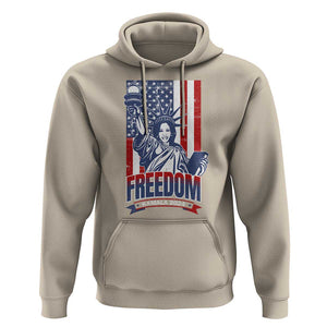 Freedom Kamala 2024 Hoodie Liberty US President Harris For The People TS09 Sand Print Your Wear