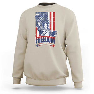 Freedom Kamala 2024 Sweatshirt Liberty US President Harris For The People TS09 Sand Print Your Wear