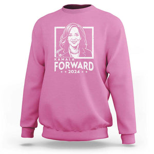 Kamala Forward 2024 Sweatshirt Harris Support Madam President TS09 Azalea Print Your Wear