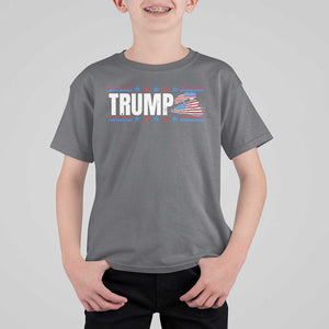 Trump Train 2024 T Shirt For Kid US President 2024 Supporter TS09 Charcoal Print Your Wear