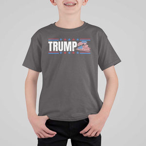 Trump Train 2024 T Shirt For Kid US President 2024 Supporter TS09 Dark Chocolate Print Your Wear