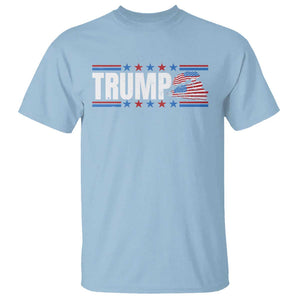 Trump Train 2024 T Shirt US President 2024 Supporter TS09 Light Blue Print Your Wear