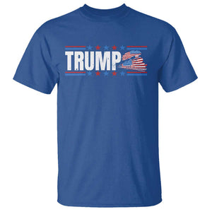 Trump Train 2024 T Shirt US President 2024 Supporter TS09 Royal Blue Print Your Wear