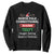 Funny Christmas Family Matching Sweatshirt North Pole Correctional Theft TS09 Black Print Your Wear