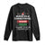 Funny Christmas Family Matching Long Sleeve Shirt North Pole Correctional Perjury TS09 Black Print Your Wear