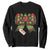 Funny Christmas Bow Present Costume Sweatshirt TS09 Black Print Your Wear