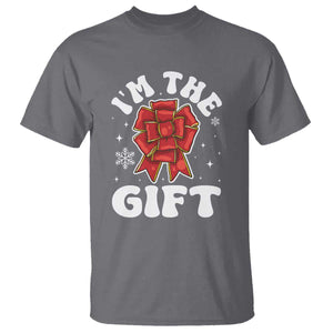 Funny Christmas Present Costume T Shirt I Am The Gift TS09 Charcoal Print Your Wear