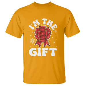 Funny Christmas Present Costume T Shirt I Am The Gift TS09 Gold Print Your Wear